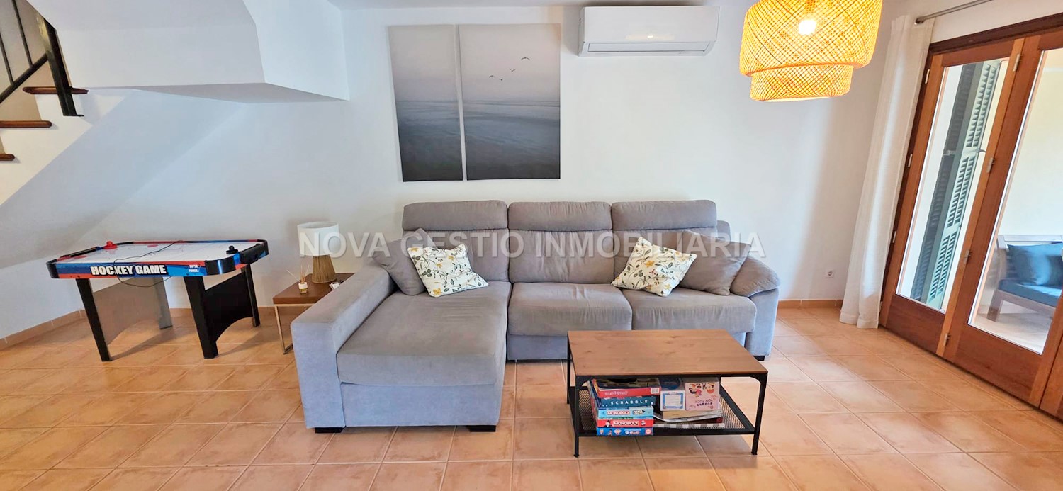 Precioso chalet adosado en venta en Cala Rómantica : : AD1881CR-VES