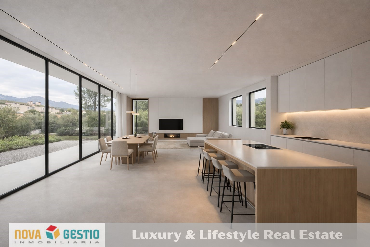 Chalet de lujo con piscina a estrenar en Bunyola : : CH1929BU-VES